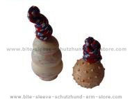 Multi-colored cotton blend bones. Multi-colored cotton blend bones.